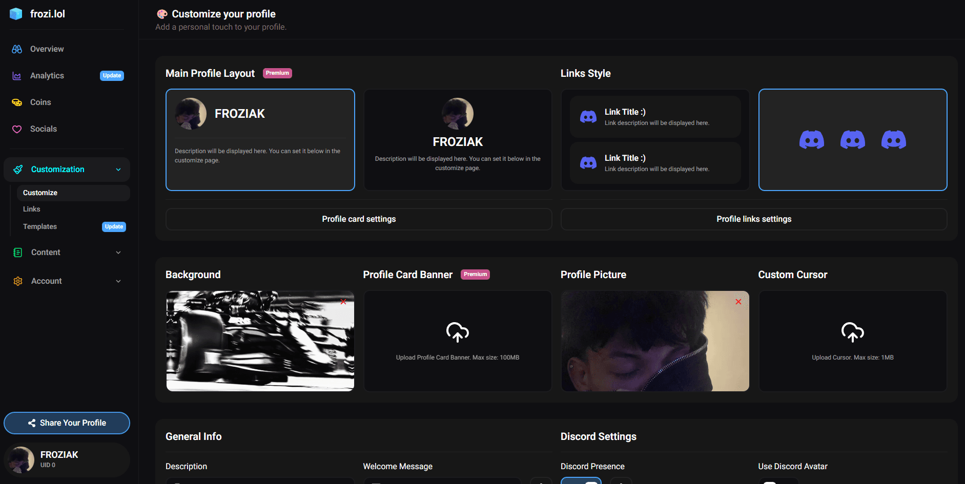 Dashboard Preview